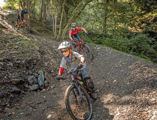 Downhill lockt viele junge  BikerInnen in die Natur
