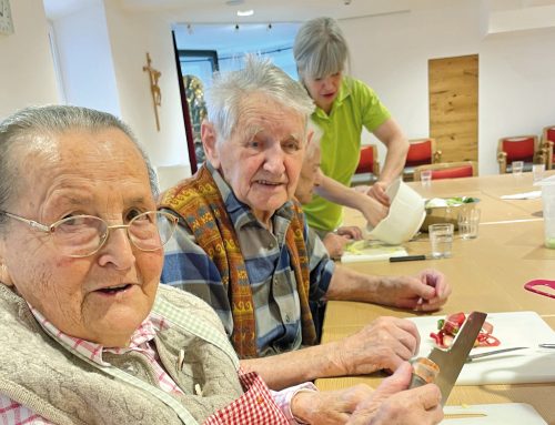Jeden Donnerstag wird gemeinsam gekocht