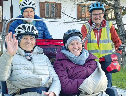 Noch einmal den Wind  im Haar spüren